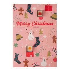 Kalendarz Adwentowy Choco Logo Print / Wielokolorowy S0090P/XM