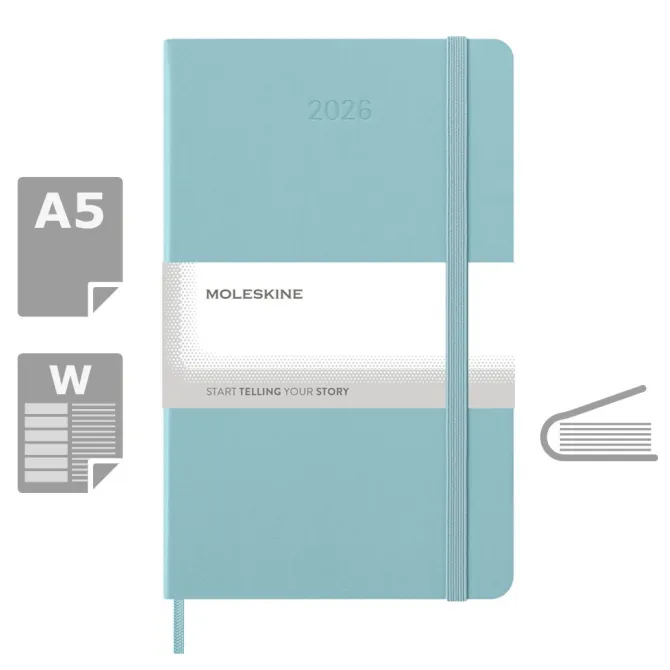 Kalendarz MOLESKINE / Błękitny VM399-23/2026