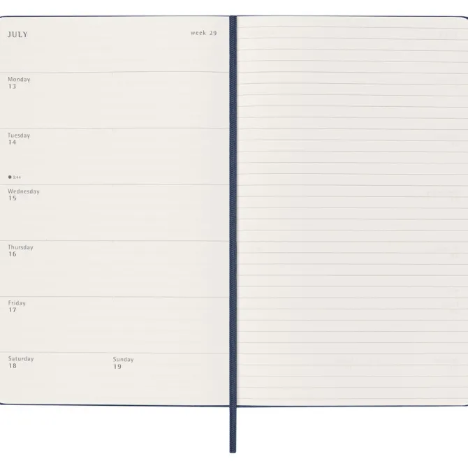 Kalendarz MOLESKINE / Ciemnoniebieski VM398-27/2027