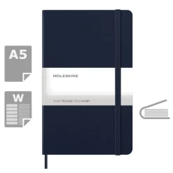 Kalendarz MOLESKINE / Ciemnoniebieski VM398-27/2027