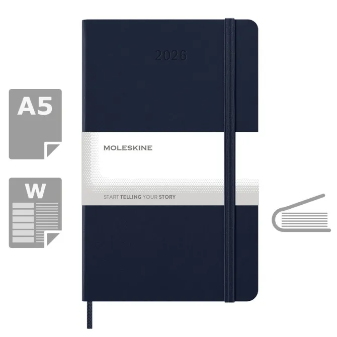 Kalendarz MOLESKINE / Ciemnoniebieski VM398-27/2027
