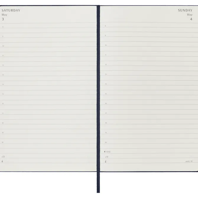 Kalendarz MOLESKINE / Ciemnoniebieski VM394-27/2025