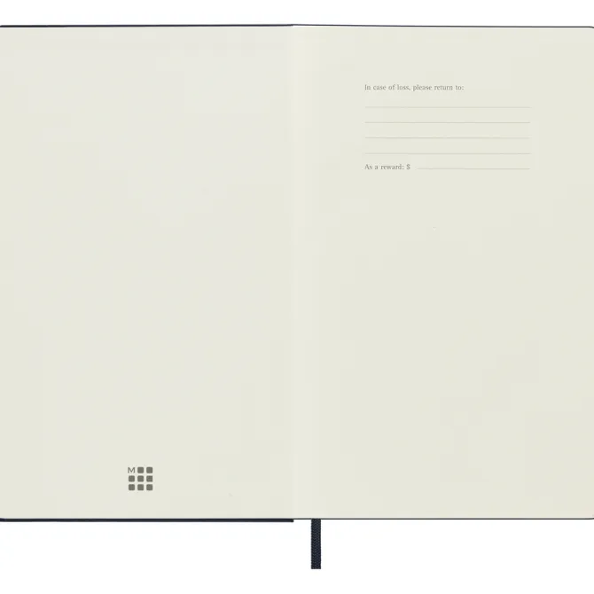 Kalendarz MOLESKINE / Ciemnoniebieski VM394-27/2025