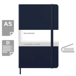 Kalendarz MOLESKINE / Ciemnoniebieski VM394-27/2024