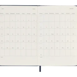 Kalendarz MOLESKINE / Ciemnoniebieski VM292-27/2026
