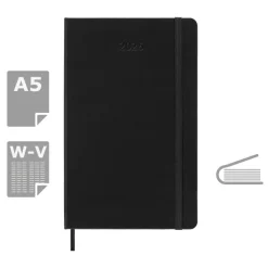 Kalendarz MOLESKINE / Czarny VM397-03/2025