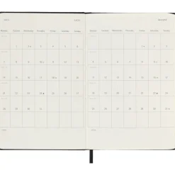 Kalendarz MOLESKINE / Czarny VM296-03/2025