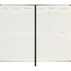 Kalendarz MOLESKINE / Czarny VM296-03/2025