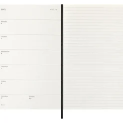 Kalendarz MOLESKINE / Czarny VM398-03/2027