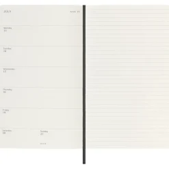 Kalendarz MOLESKINE / Czarny VM398-03/2024