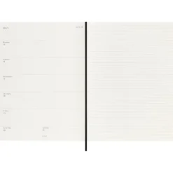 Kalendarz MOLESKINE / Czarny VM493-03/2024
