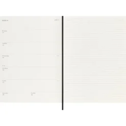 Kalendarz MOLESKINE / Czarny VM493-03/2024