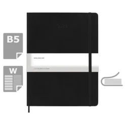 Kalendarz MOLESKINE / Czarny VM493-03/2026