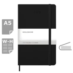 Kalendarz MOLESKINE / Czarny VM396-03/2027