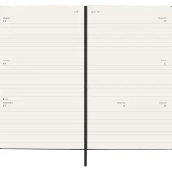 Kalendarz MOLESKINE / Czarny VM396-03/2026