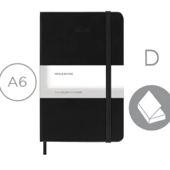 Kalendarz MOLESKINE / Czarny VM292-03/2024