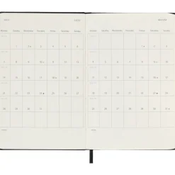 Kalendarz MOLESKINE / Czarny VM292-03/2025