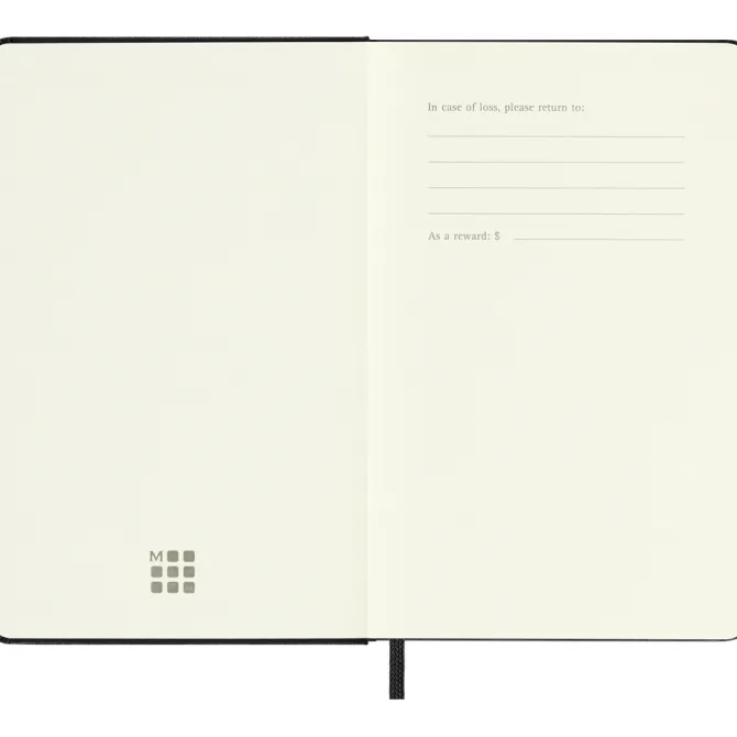 Kalendarz MOLESKINE / Czarny VM292-03/2025