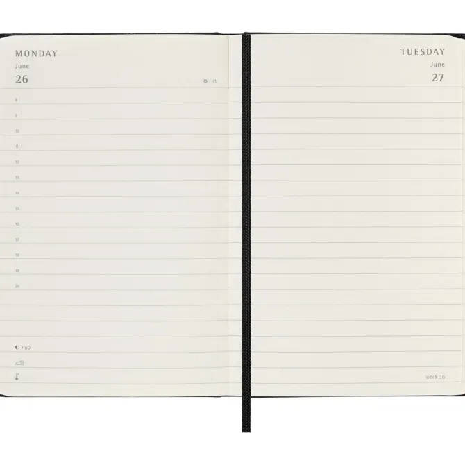 Kalendarz MOLESKINE / Czarny VM292-03/2024