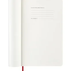 Kalendarz MOLESKINE / Czerwony VM398-05/2026