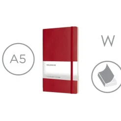 Kalendarz MOLESKINE / Czerwony VM394-05/2026