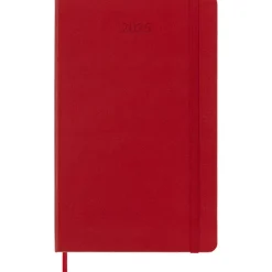 Kalendarz MOLESKINE / Czerwony VM394-05/2025