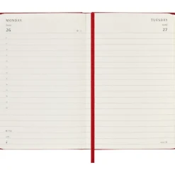 Kalendarz MOLESKINE / Czerwony VM292-05/2024
