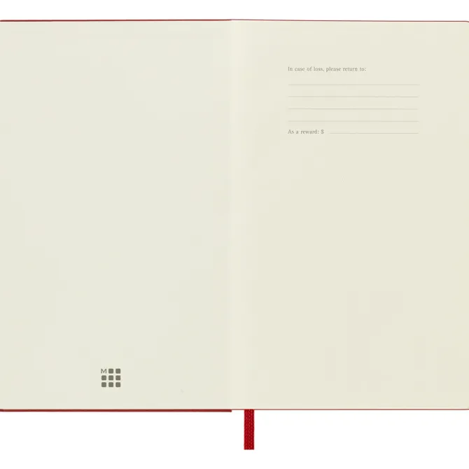 Kalendarz MOLESKINE / Czerwony VM292-05/2024