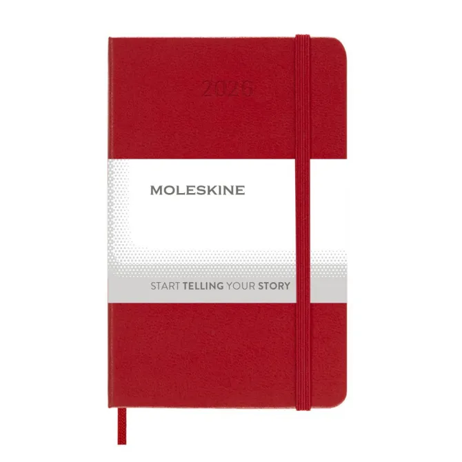 Kalendarz MOLESKINE / Czerwony VM292-05/2024