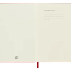Kalendarz MOLESKINE / Czerwony VM292-05/2025