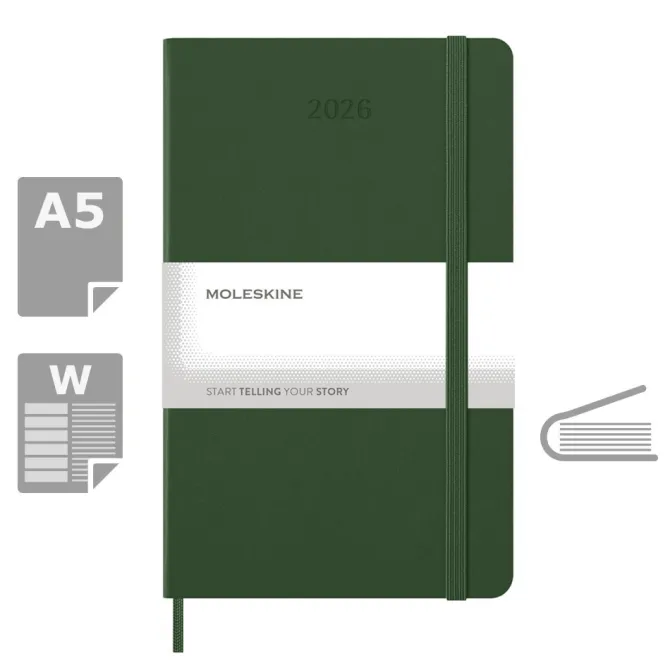Kalendarz MOLESKINE / Khaki VM399-25/2027