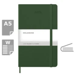 Kalendarz MOLESKINE / Khaki VM399-25/2026