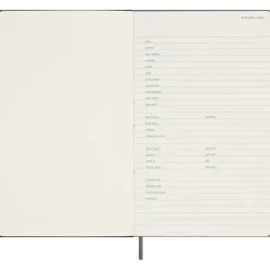 Kalendarz MOLESKINE UNDATED / Czarny VM990-03