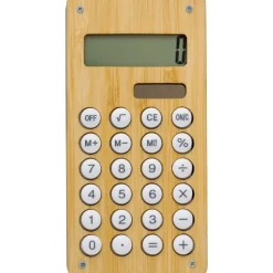 Kalkulator, gra labirynt z kulką, panel słoneczny / Drewno V8303-17