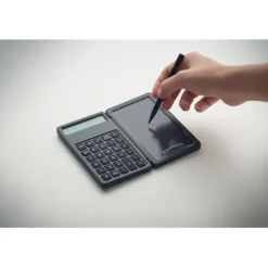 Kalkulator z tabletem LCD / Czarny MO2845-03