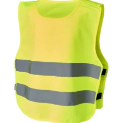 Kamizelka bezpieczeństwa Odile z zapięciem na rzepy dla dzieci w wieku 3-6 lat / Neonowy żółty 12202200