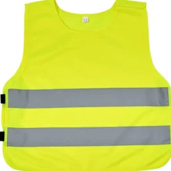 Kamizelka bezpieczeństwa Odile z zapięciem na rzepy dla dzieci w wieku 3-6 lat / Neonowy żółty 12202200