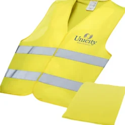 Kamizelka bezpieczeństwa Watch-out do użytku profesjonalnego w pokrowcu / Neonowy pomarańczowy 10401001