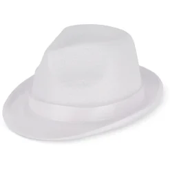 Kapelusz poliestrowy z opaską / Czarny LT90501-N0002