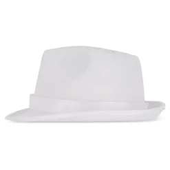 Kapelusz poliestrowy z opaską / Czarny LT90501-N0002