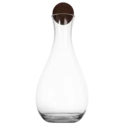 Karafka do wina z korkiem Sagaform Nature 2 liter / Transparentny LT52200-N0004