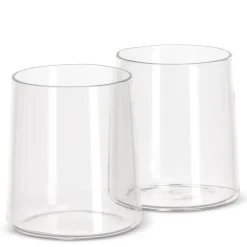 Karafka InSideOut Elin z 2 szklankami  / Transparentny LT57008-N0004