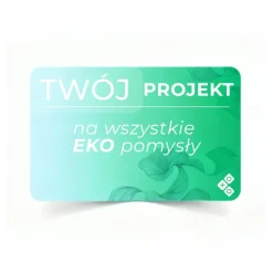 Karta plastikowa ekologiczna / Wielokolorowy PLK02