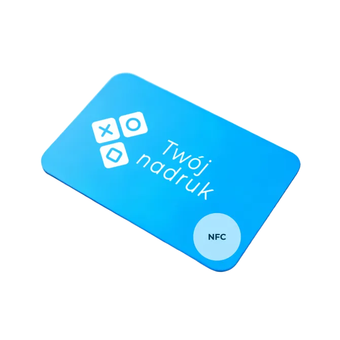 Karta plastikowa NFC / Wielokolorowy PLK05