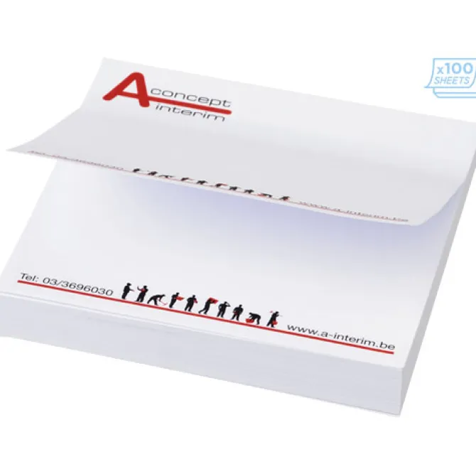 Karteczki samoprzylepne Sticky-Mate® 50x75 / Biały 21092004