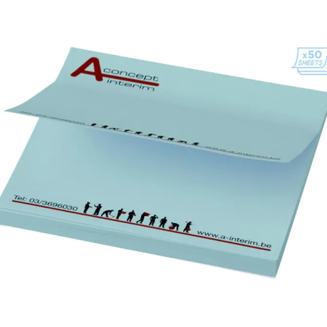 Karteczki samoprzylepne Sticky-Mate® 75x75 / Zielony miętowy 21093031