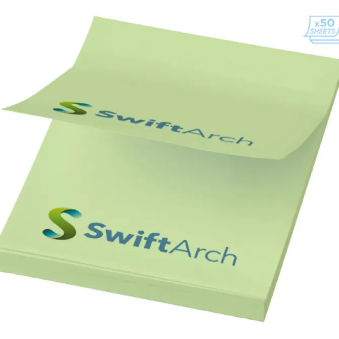 Karteczki samoprzylepne Sticky-Mate® 50x75 / Zielony miętowy 21092034