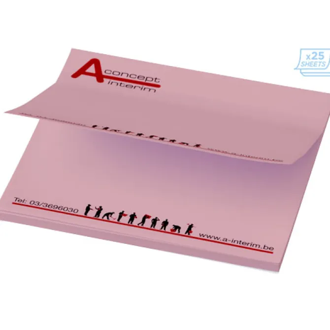 Karteczki samoprzylepne Sticky-Mate® 100x75 / Jasnożółty 21094022
