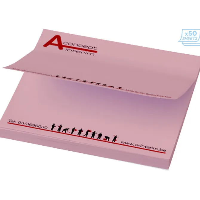 Karteczki samoprzylepne Sticky-Mate® 100x75 / Jasnożółty 21094022