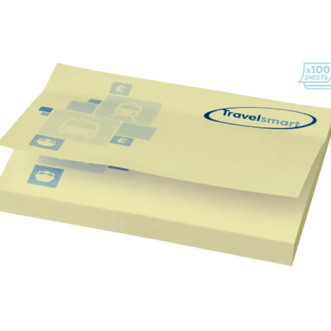 Karteczki samoprzylepne Sticky-Mate® 100x75 / Jasnoróżowy 21094042